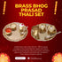 Brass Bhog Prasad Thali Set