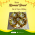 Brass Kamal Bowl Set of 9 pcs 1.064kg