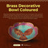 Brass Decorative Bowl Coloured 0.08kg