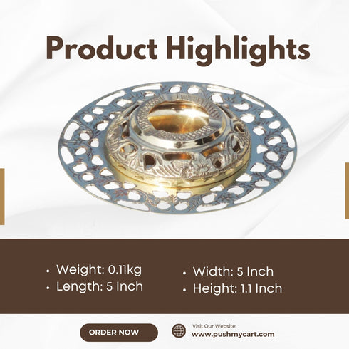 Brass Ashtray Ash | Tray 0.11kg