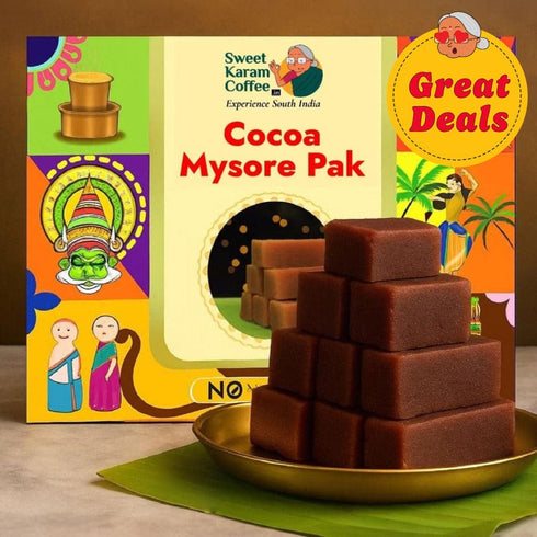 Sweet Karam Coffee Chocolate/ Cocoa Mysorepak