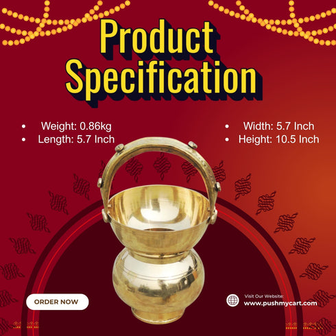 Brass Kamandal 0.86kg