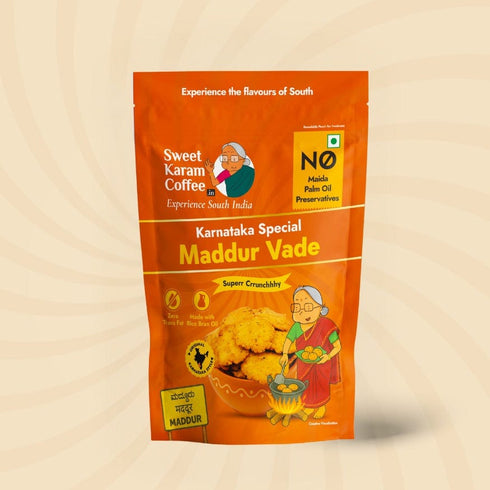 Sweet Karam Coffee Maddur Vade (Karnataka Special)