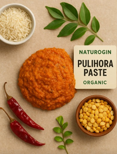 Naturogin Pulihora Paste | Puliyodharai |Puliyogare | Pulikachal