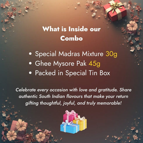 Sweet Karam Coffee Premium Return Gift Tin Box
