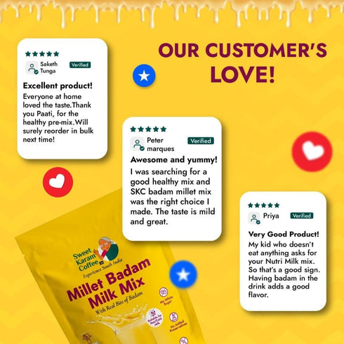 Sweet Karam Coffee Badam Milk Mix
