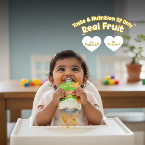 Rorosaur Muskmelon Mango Baby Puree