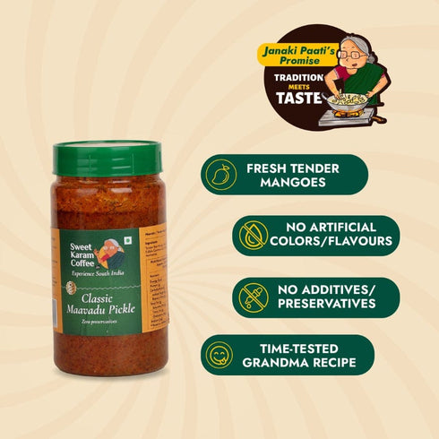 Sweet Karam Coffee Classic Maavadu Pickle