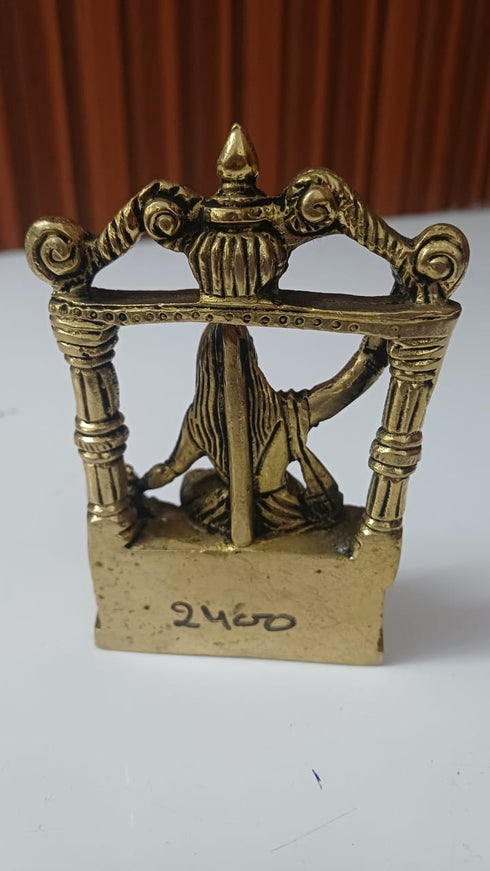 Brass Baglamukhi Idol 0.8Kg