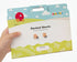 Rubbabu Rubbabu Flocked Sheets (set of 10) - Multiuse Soft sticker paper for arts & crafts!