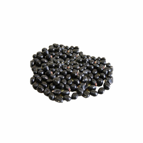 Vedicvaani Chirmi beads - black