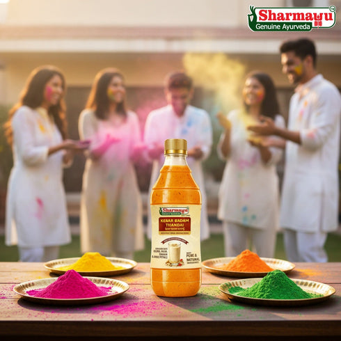 Sharmayu Ayurveda Kesar Badaam Thandai 700 ml