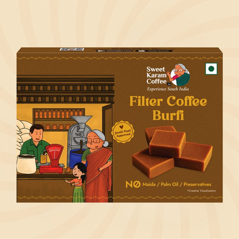 Sweet Karam Coffee Filter Coffee Burfi