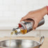 Vinod Stainless Steel Oil Pot 350 ml with Anti Drip Spout Highest Grade Steel Rust Free Dishwasher Safe and Easy to Clean