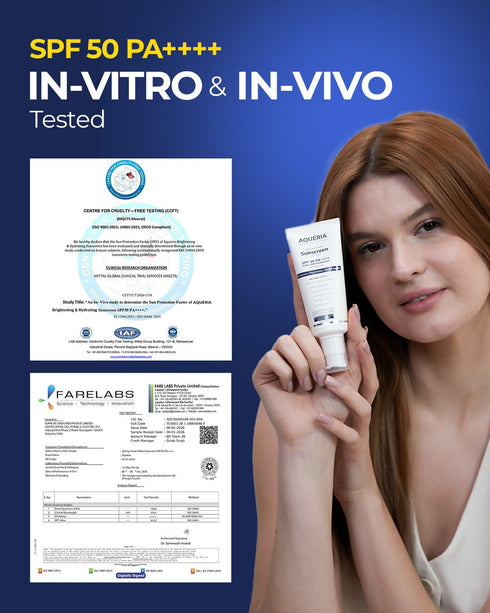 Aqueria French Sunscreen SPF 50 PA