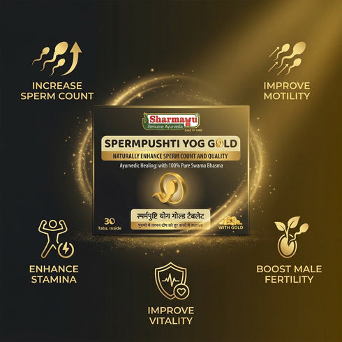 Sharmayu Ayurveda S Pushti Yog Gold 30 TAB