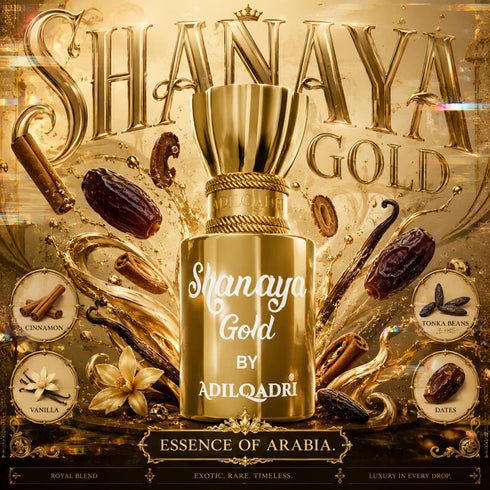 Adilqadri Shanaya Gold Luxury Gourmand Attar Perfume