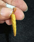 22 Carat Gold Tiger'S Nail Locket 2.06g by Mahita Collections