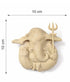 Divine Ganesh Idol with Powerful Shiva Shadow
