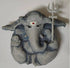 Divine Ganesh Idol with Powerful Shiva Shadow