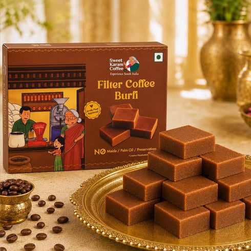 Sweet Karam Coffee Filter Coffee Burfi