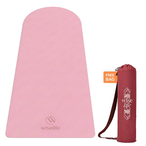 Wiselife Classic PU and Natural Rubber Yoga Mat 6mm