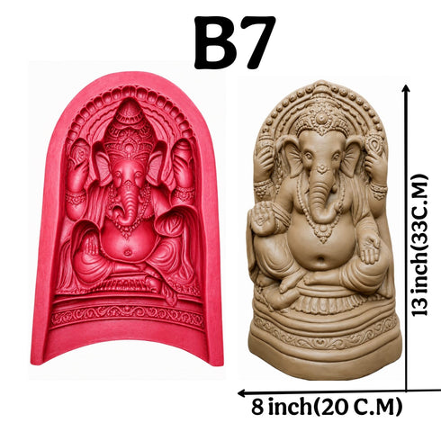 Ganesh Mold For Making Idols B7