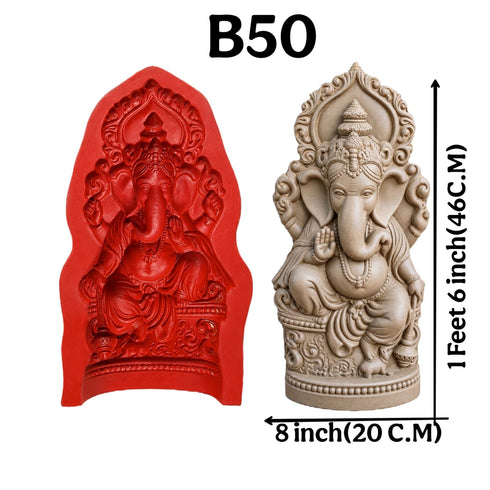 Ganesh Making Mold B50