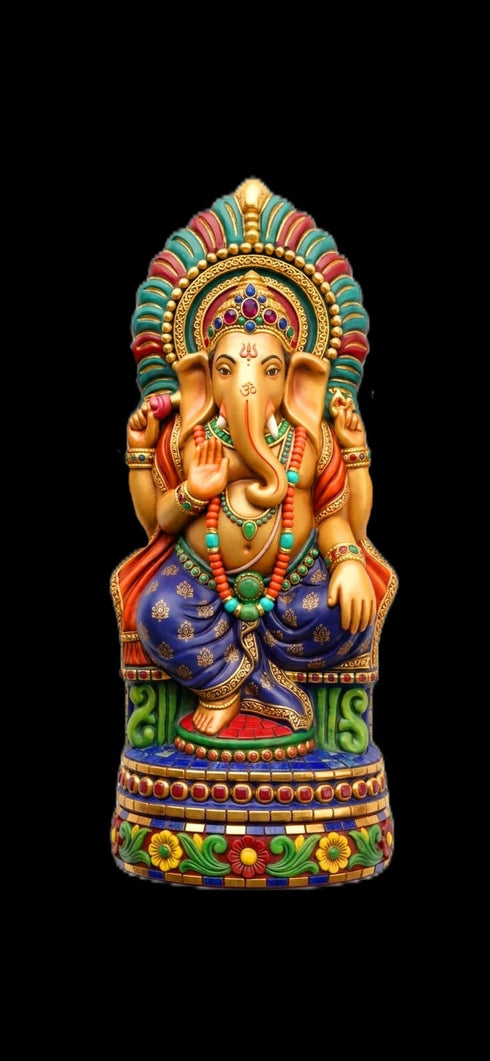 Ganesh Making Mold B54