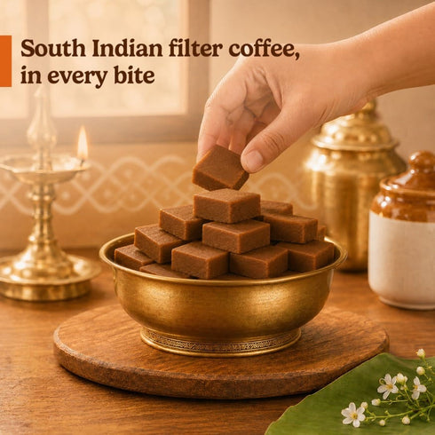 Sweet Karam Coffee Filter Coffee Burfi