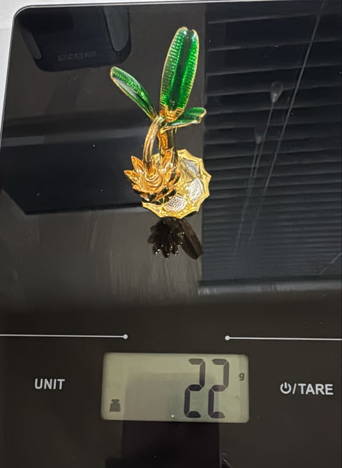 Pure Silver Banana Tree 22gm Each - By Mahita Collections