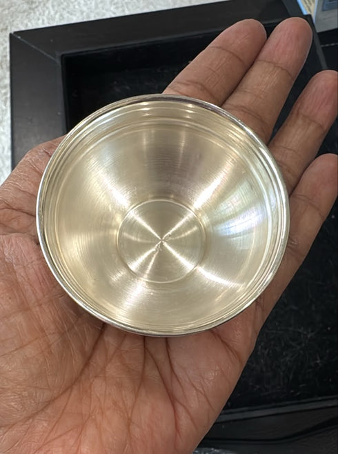Pure Silver Plain Bowl 15g