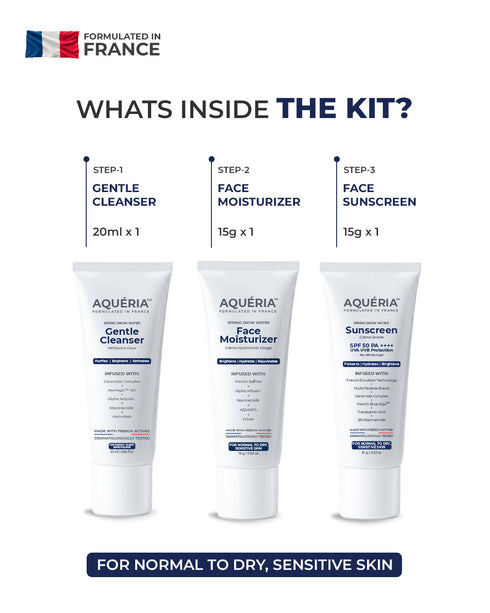 Aqueria Multi Active Discovery Kit for Brightening Dark Spots and Even Skin Tone