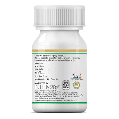 Inlife Wheat Germ Oil Supplement 500 Mg