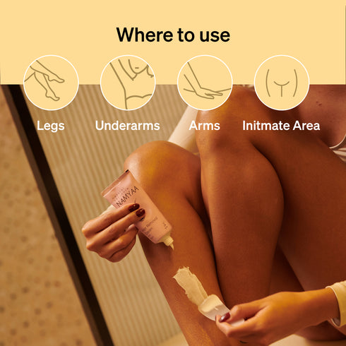 Namyaa Skincare Namyaa Hair Removal Cream with Free After Wax Serum