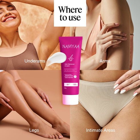 Namyaa Skincare Intimate Hair Removal Cream