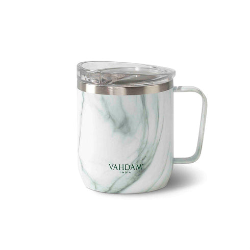 Vahdam Tea Drift Mug Insulated (Marble)