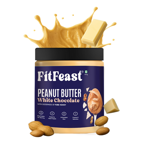 Fitfeast White Chocolate Peanut Butter 400g