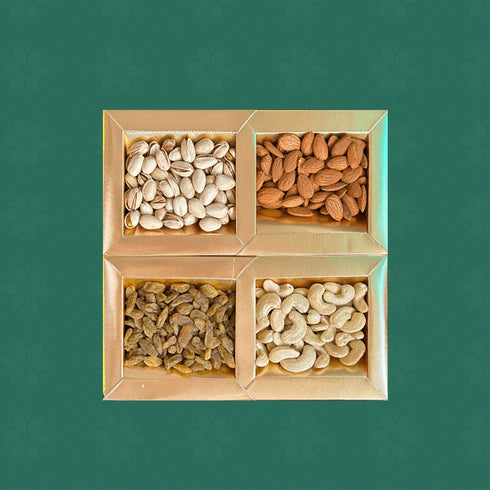 Kamdhenu Mishti White Dry Fruits Gift Box | Diwali Gift Box