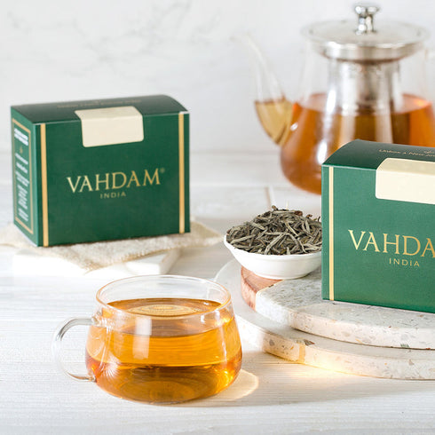 Vahdam Tea Silver Needle Sparkle White Tea