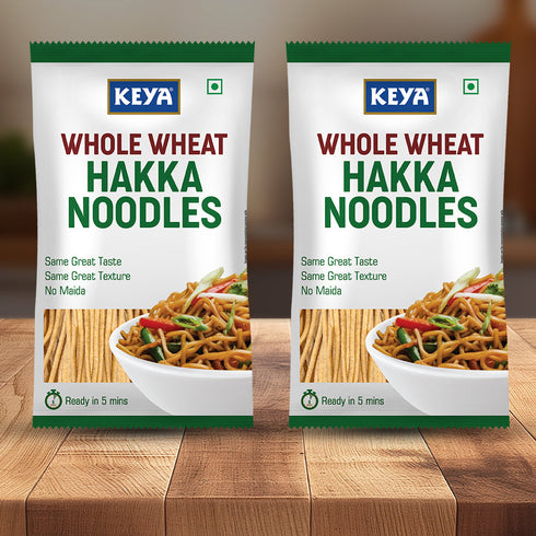 Keyafoods Keya Whole Wheat Hakka Noodles 150g