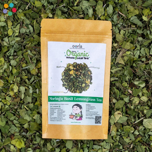 Prakruthi Moringa Basil Lemongrass Tea