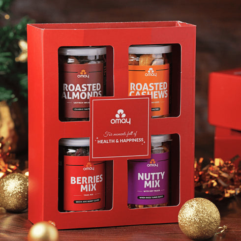 Omay Foods Wholesome Treats New Years Gift Box