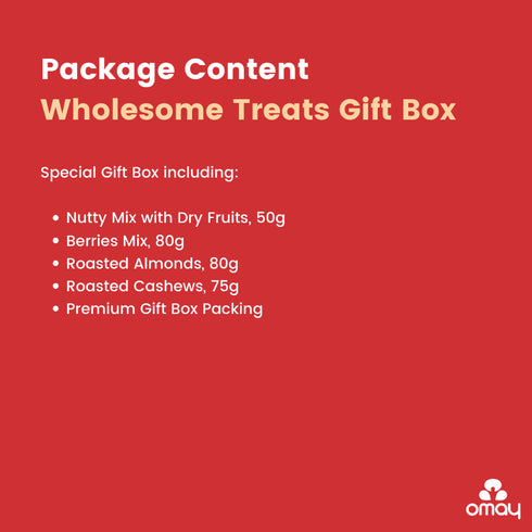 Omay Foods Wholesome Treats New Years Gift Box