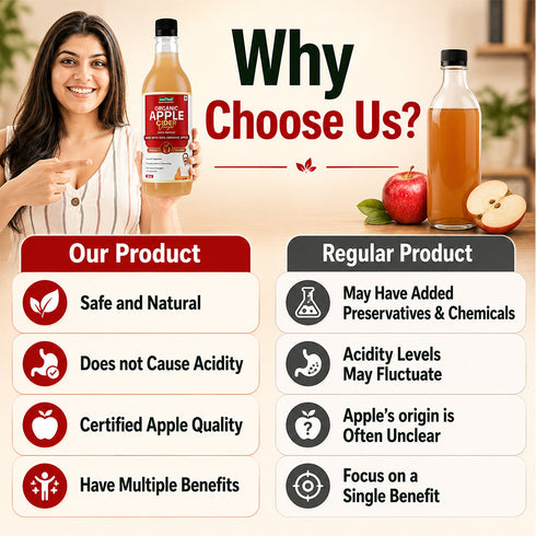 Jeena Sikho Apple Cider Vinegar Organic with Mother