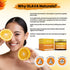 Vitamin C Face Mask for Glowing Skin - Skin Brightening Face Mask with kaolin Clay for all skin types