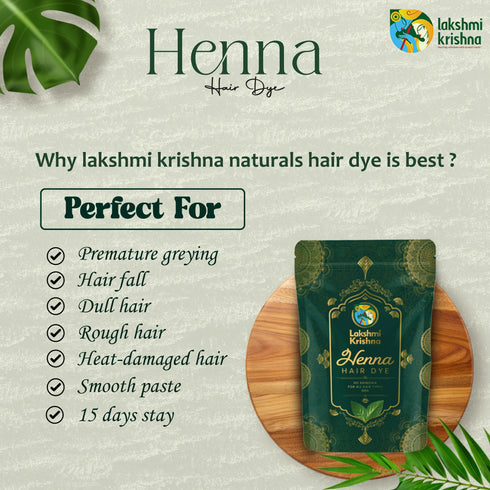 Lakshmi Krishna Naturals Henna Hair Dye