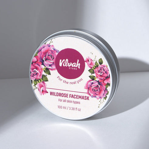 Vilvah Store Wild Rose Face Mask