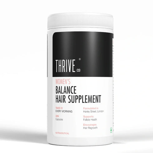 Thriveco Hair Growth Serum 50ml Women's Hair Growth Supplement 60N Women's Balance Hair Supplement 30N