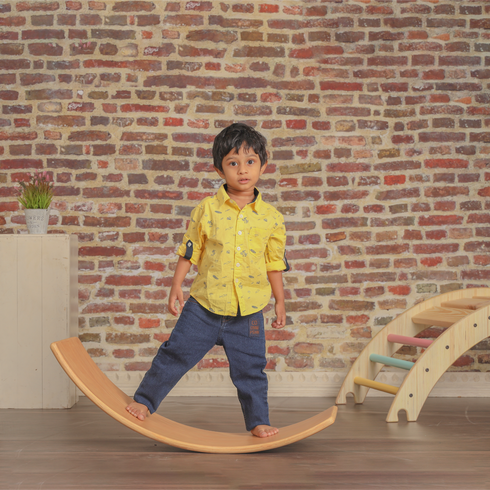 Ariro Toys Wooden Balancing board